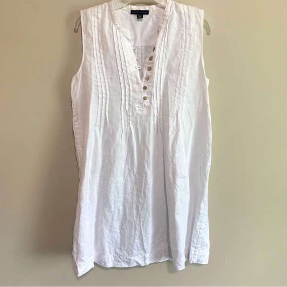 Saks Fifth Avenue Dresses Saks Fifth Avenue 0 Linen Dress Poshmark